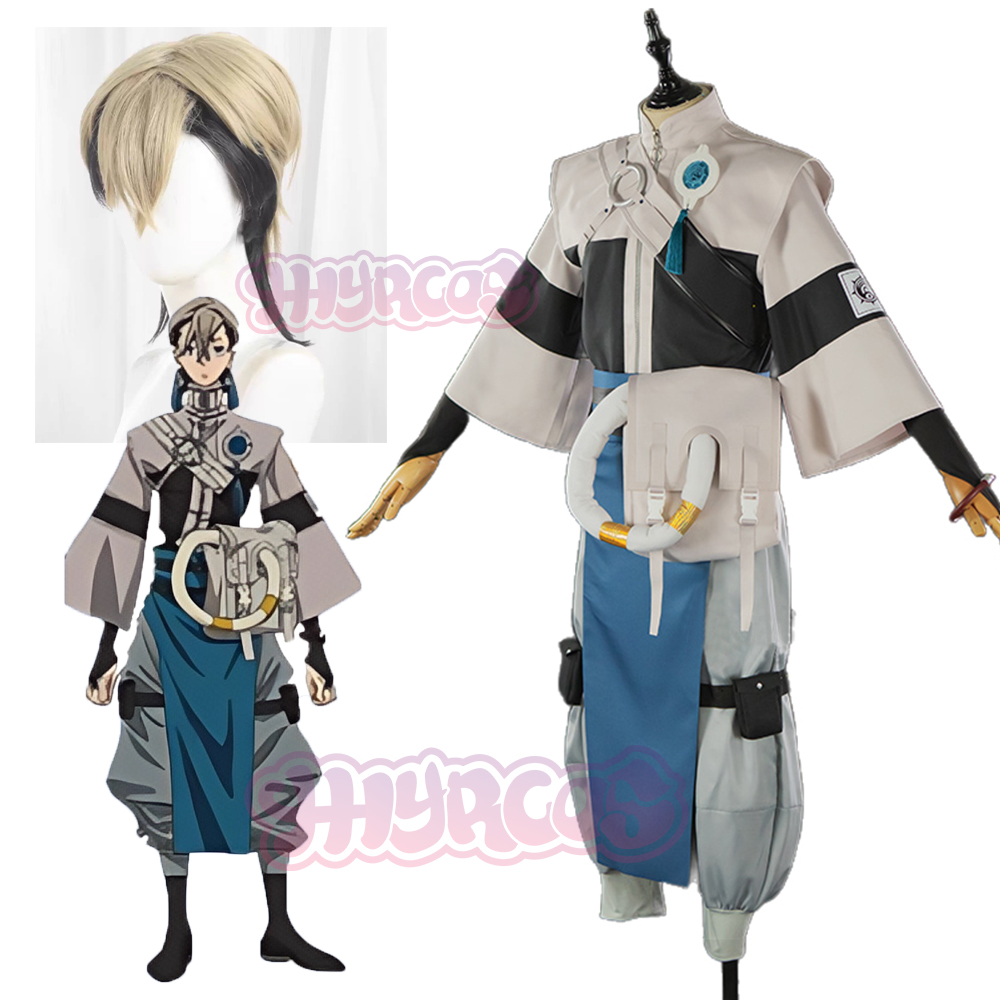 Men Accessories Earrings - Gachiakuta Zanka Cosplay Costume Wig Zanka