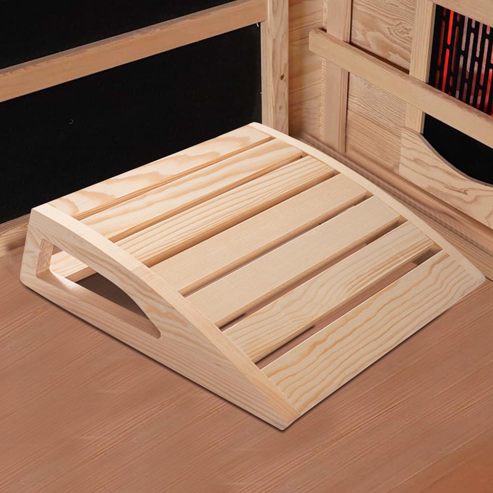 Men Accessories For Neck - Wooden Sauna Headrest Handmade Sauna Relaxing