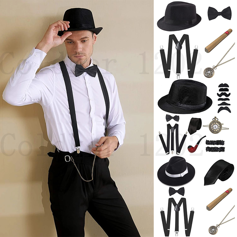 Free Ship Halloween 1920s Mens - Men'S Accessories In The 1920S review and price