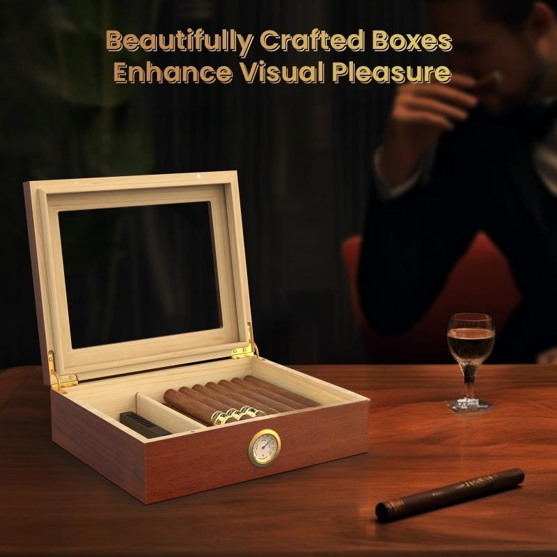Cigar Humidor Box Cigar Case w - Men Accessories Gift Box review and price