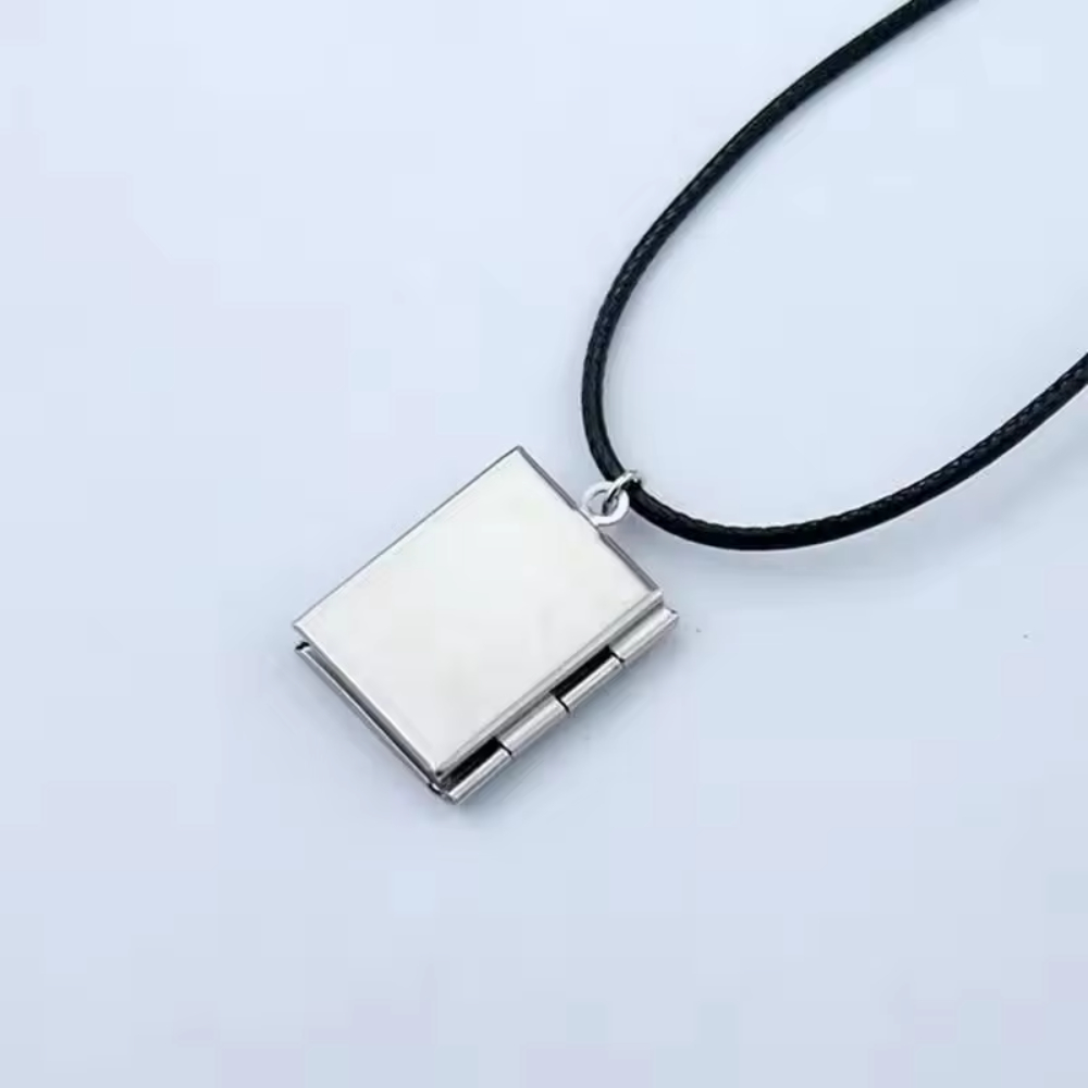 Square Photo Frame Pendant Ne - Men Accessories Photos review and price