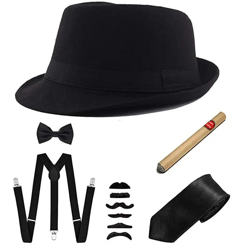 Halloween 20S Cosplay Costumes - Men'S Accessories In The 1920S review and price