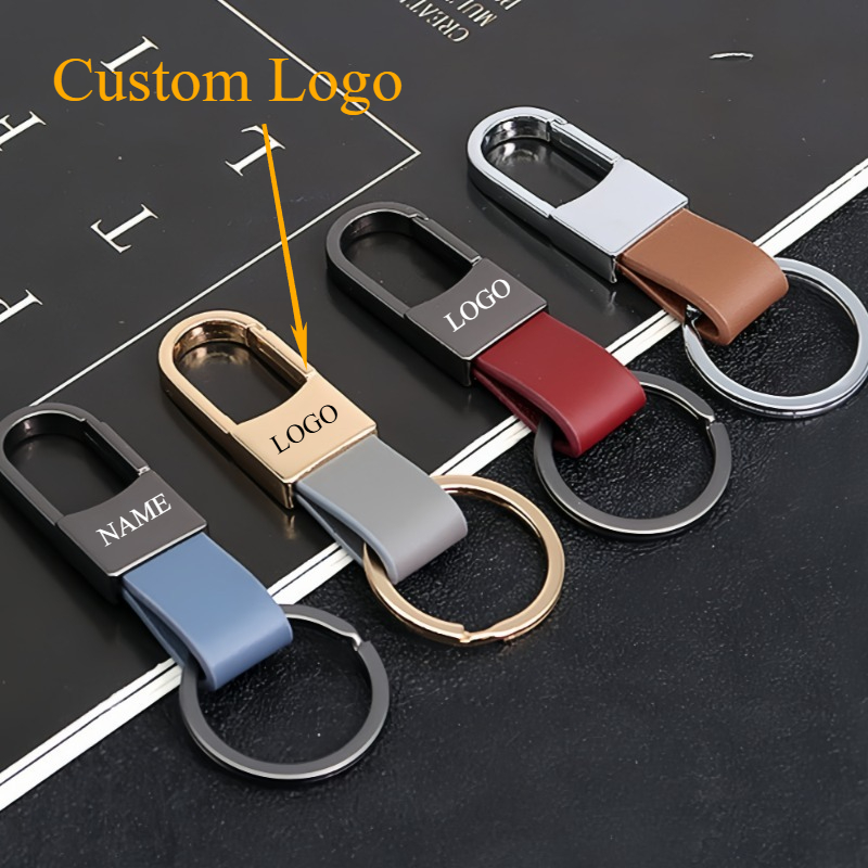 Fashion Leather Keychains Cust - Men Accessories Logo review and price