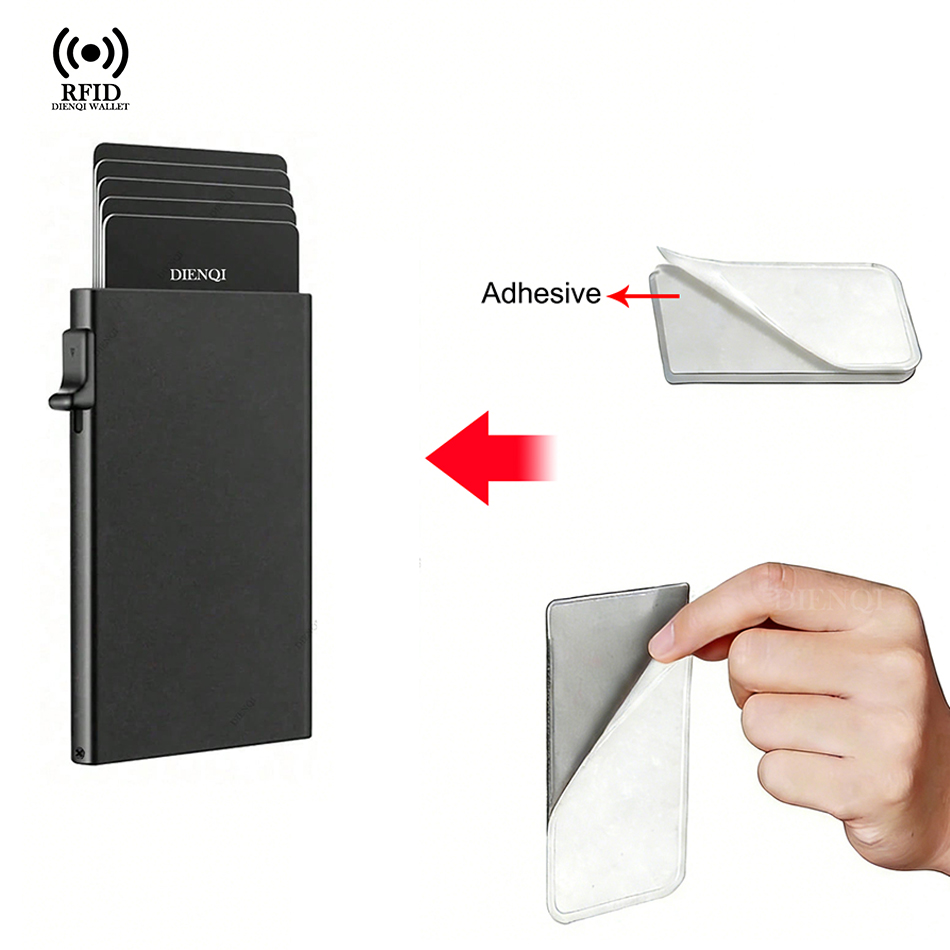 Rfid Credit Card Holder Men Th - Card Case Minimalist review and price
