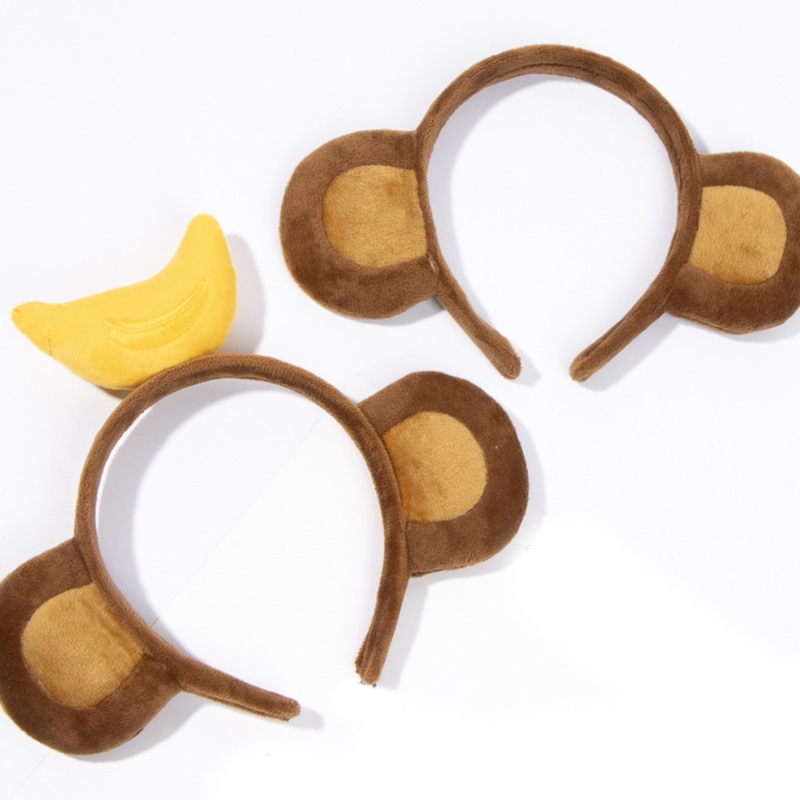 Cartoon Animal Headbands Soft  - Men Accessories Earrings review and price
