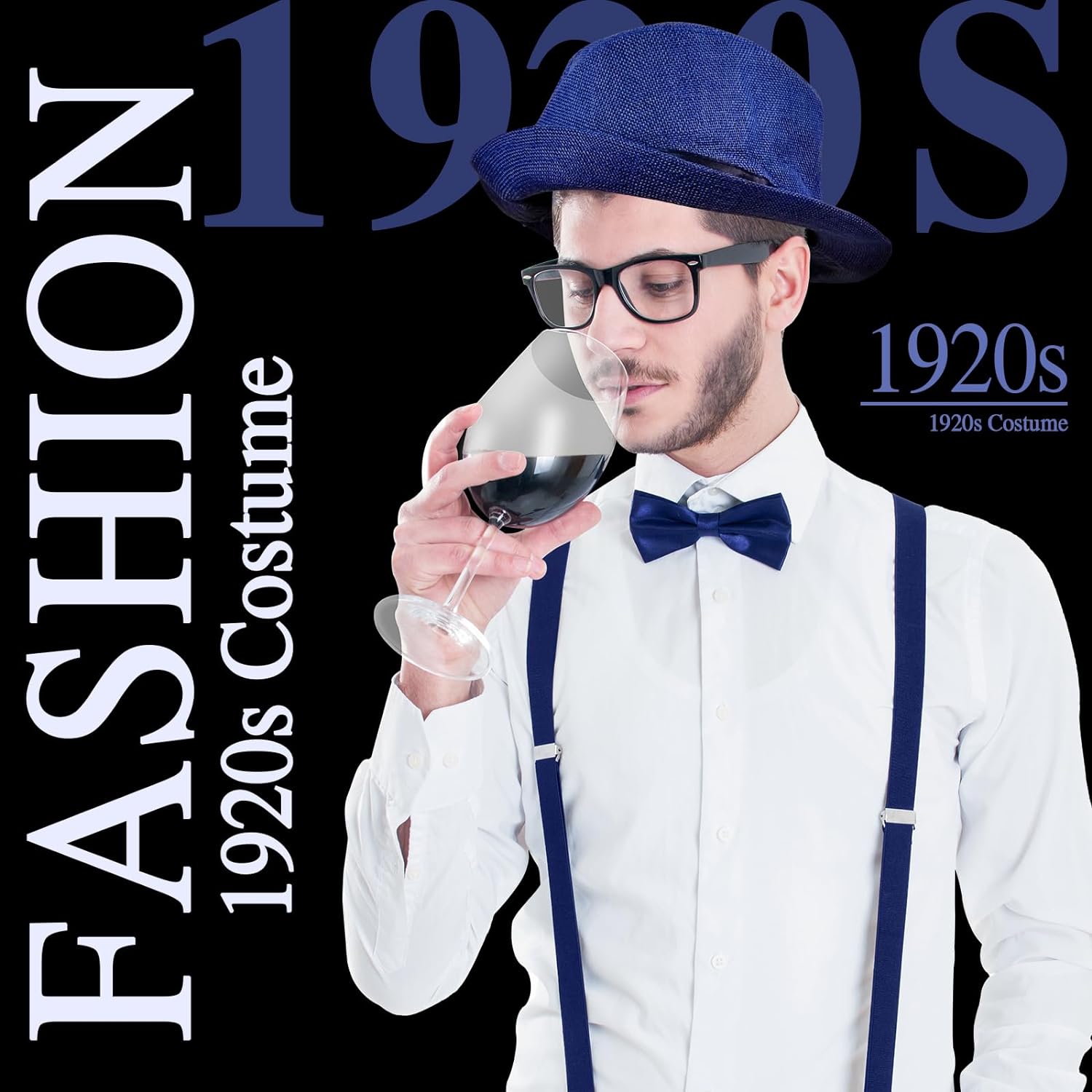 Halloween Cosplay 1920s Men Ac - Men'S Accessories In The 1920S review and price