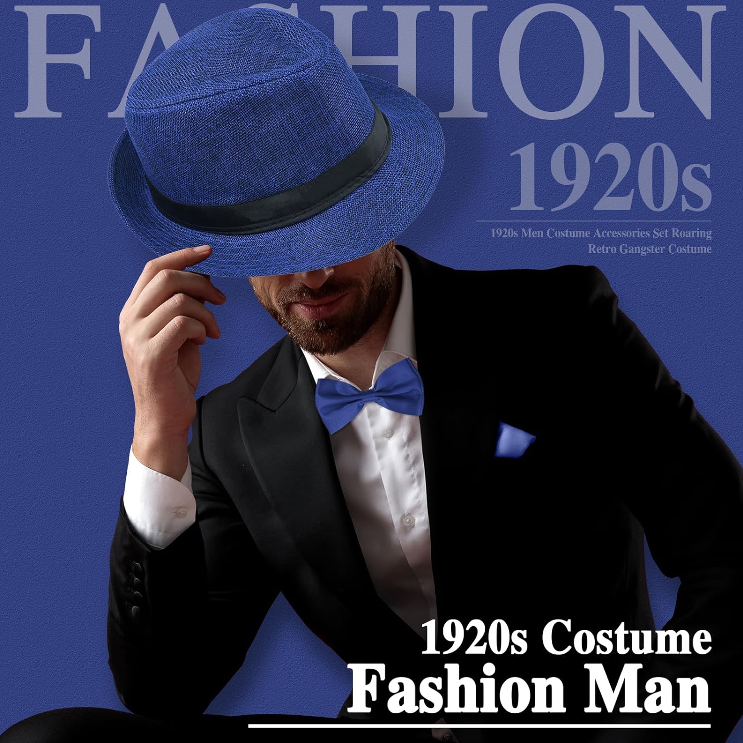 Halloween Cosplay 1920s Men Ac - Men'S Accessories In The 1920S review and price