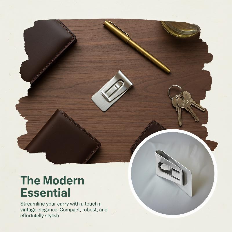Slim Stainless Steel Men's Mon - Money Clip Slim review and price
