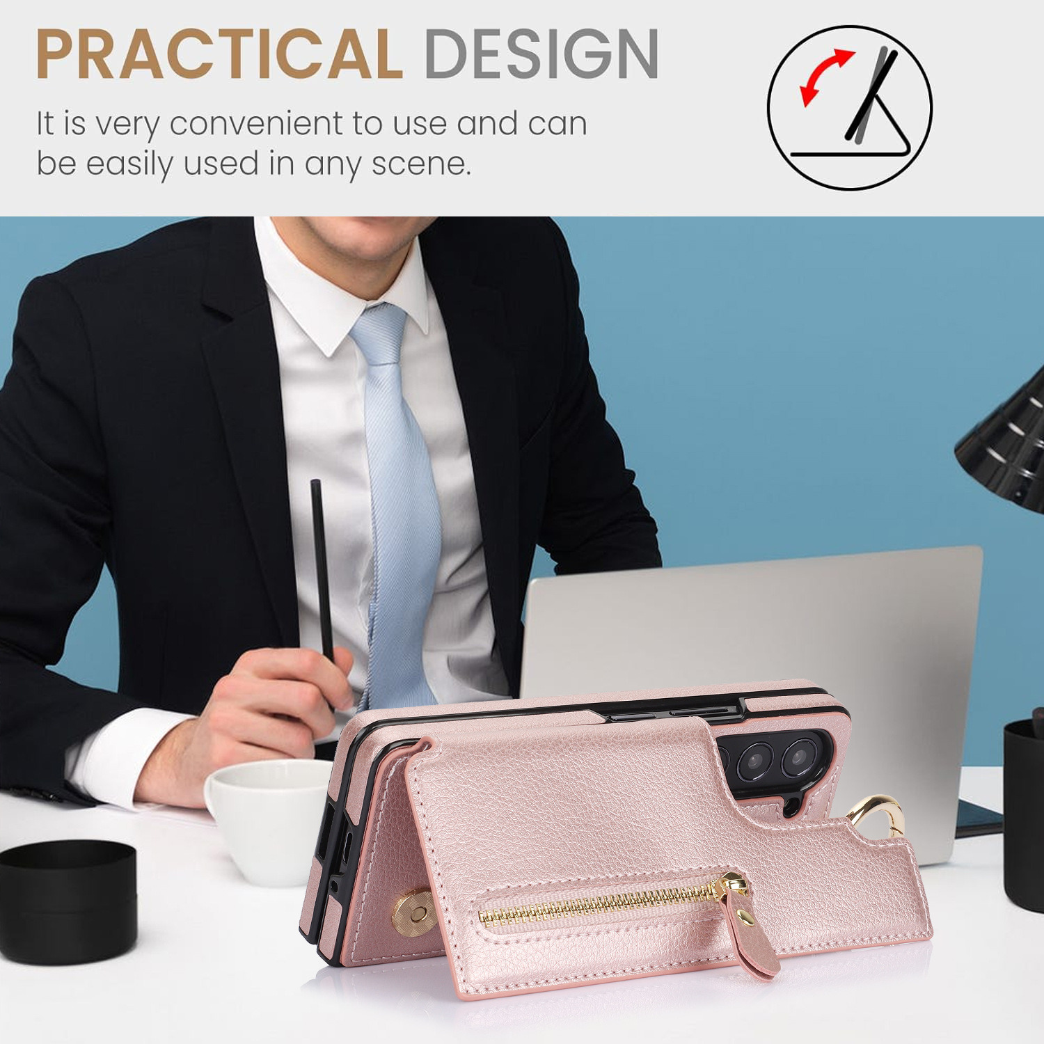Leather Zipper Wallet Case For - Bifold Leather Wallet review and price