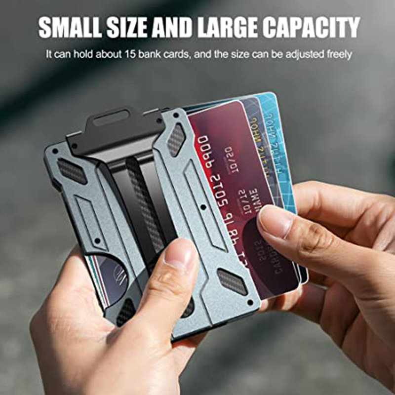 RFID Fashion Card Wallet Credi - Card Case Minimalist review and price