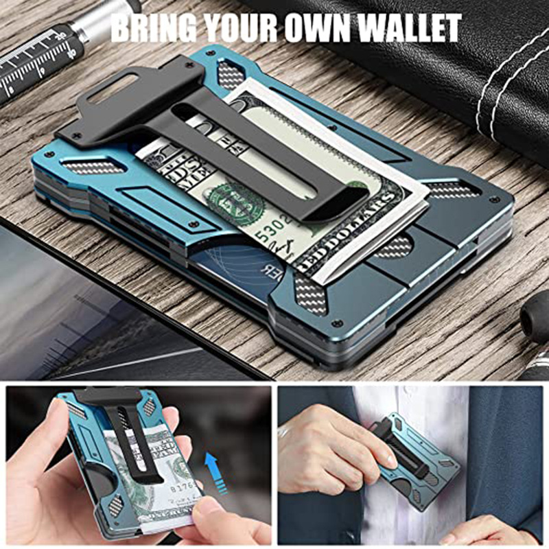 RFID Fashion Card Wallet Credi - Card Case Minimalist review and price