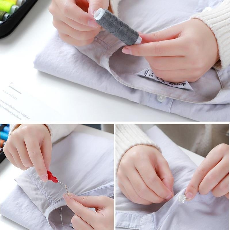 Portable 10Pcs/set Sewing Kit  - Men Accessories Kit Bag review and price