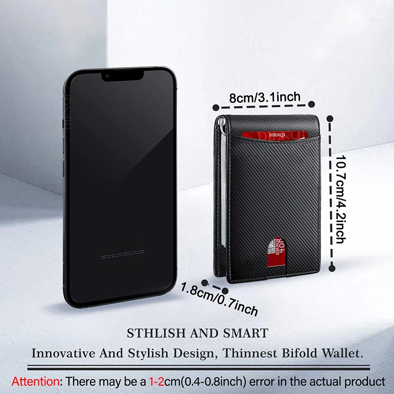 RFID Business Card Holder Men  - Money Clip Slim review and price