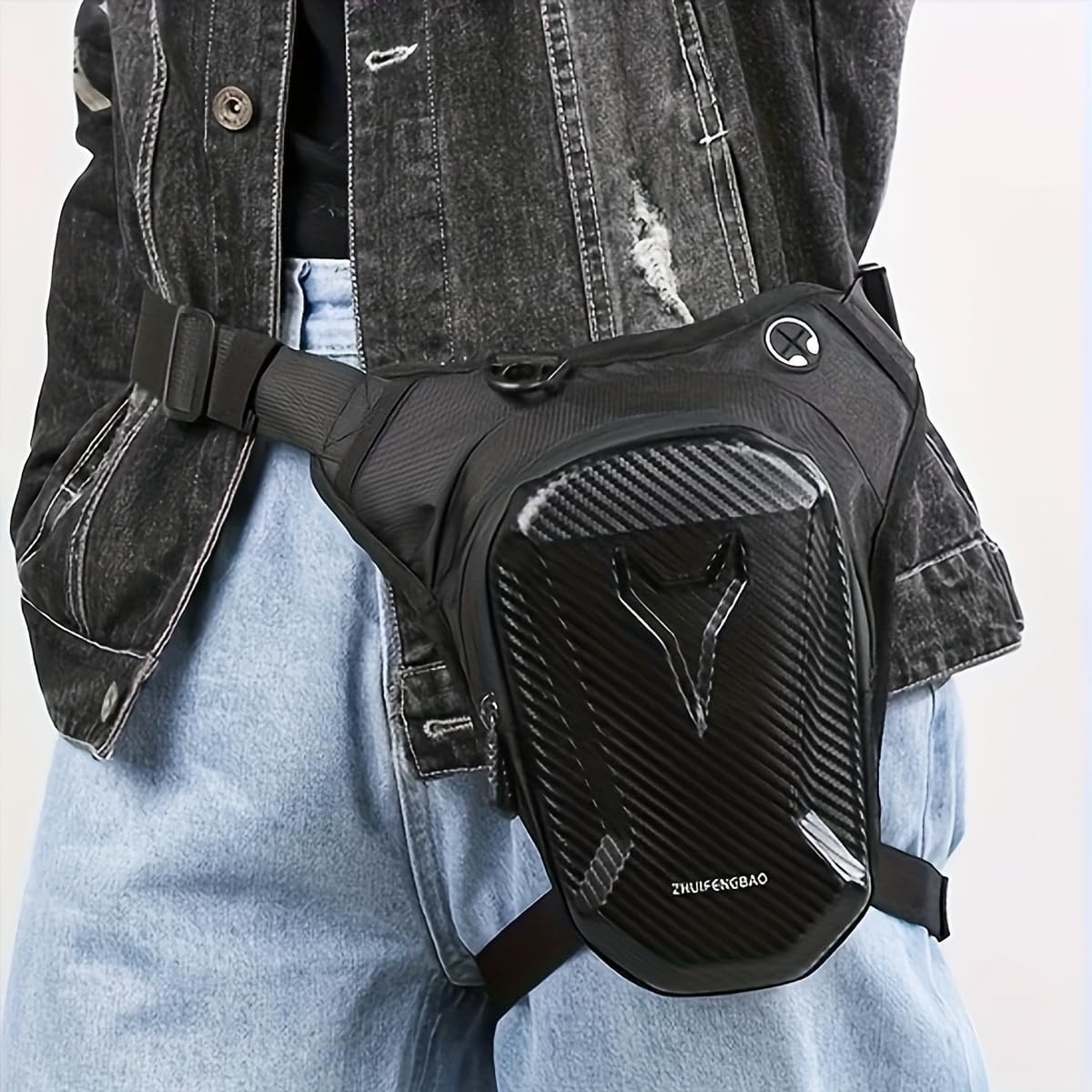 Motorcycle Waist Pack Drop Leg - Men Accessories Kit Bag review and price