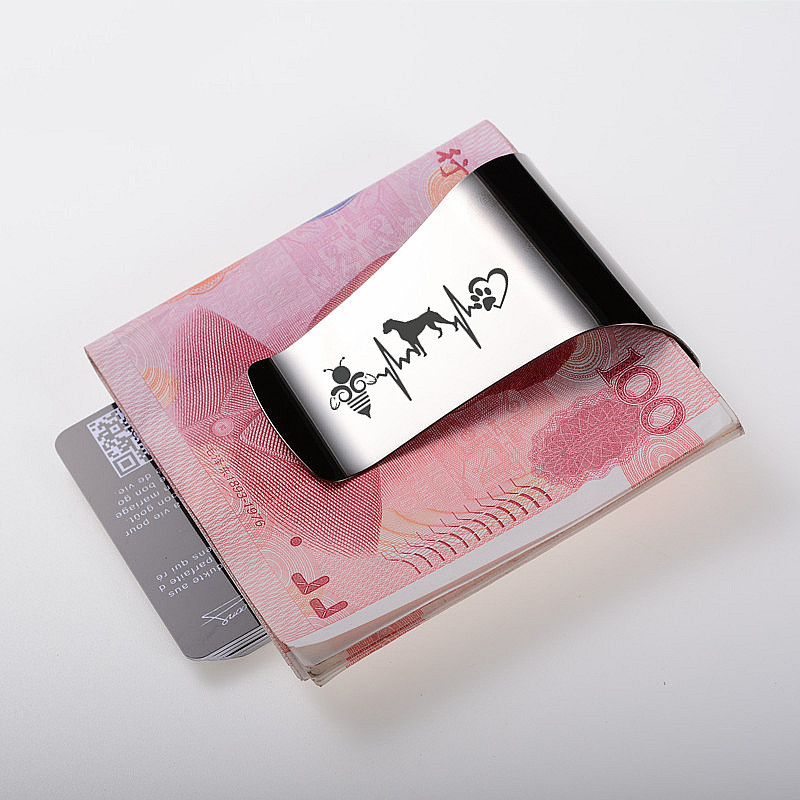 QOONG Custom Lettering Stainle - Money Clip Slim review and price