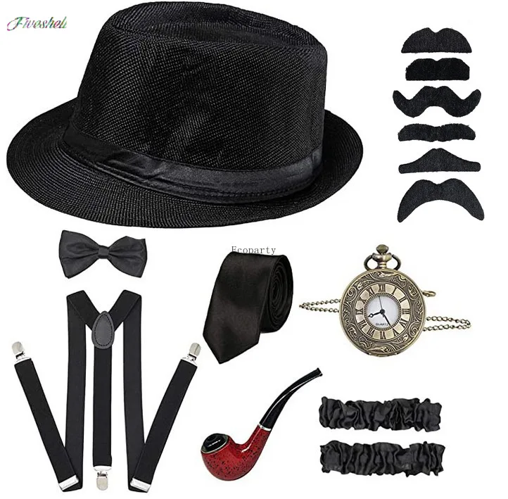 Halloween Party Great Gatsby C - Men'S Accessories In The 1920S review and price