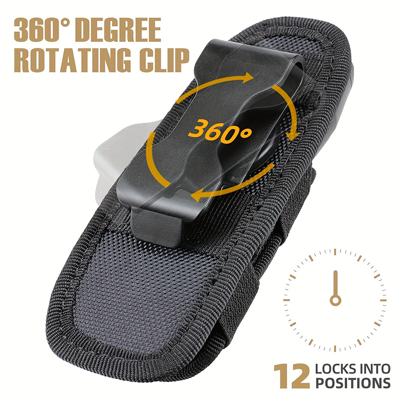 Tactical Flashlight Pouch Belt - Men Accessories Kit Bag review and price