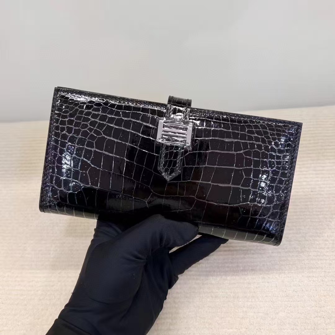High Glossy Genuine Crocodile  - Men Accessories Photos review and price