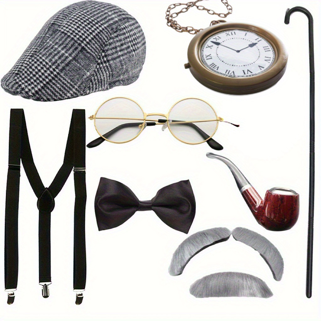 1920s Mens Gatsby Gangster Cos - Men'S Accessories In The 1920S review and price