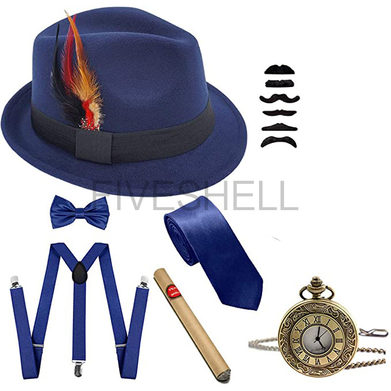 Mens 1920s Gatsby Gangster Cos - Men'S Accessories In The 1920S review and price