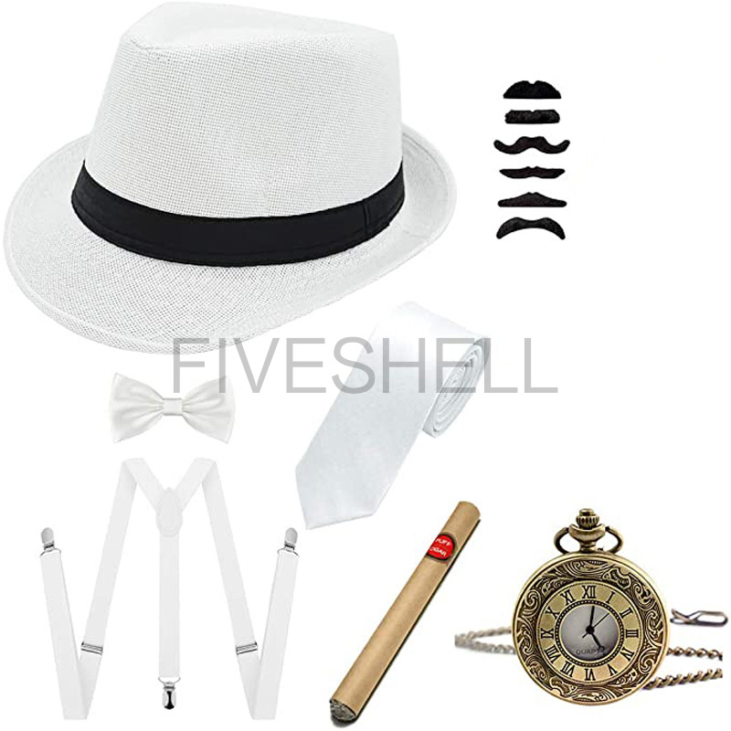 Mens 1920s Gatsby Gangster Cos - Men'S Accessories In The 1920S review and price