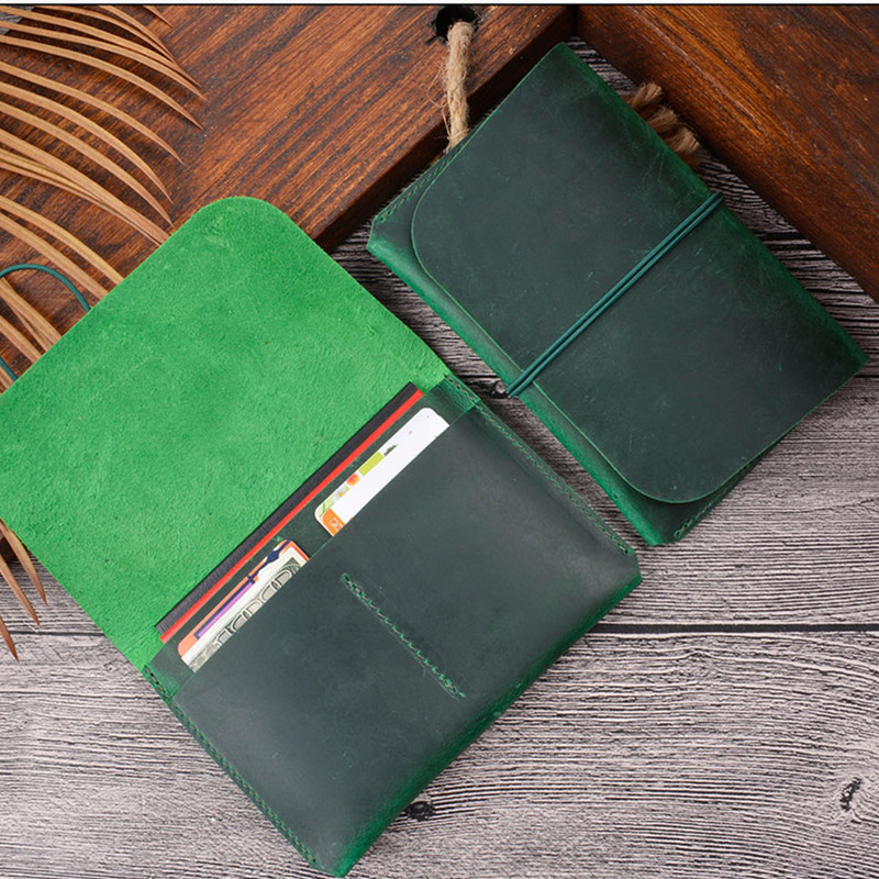 Handmade Top Layer Cowhide Lea - Bifold Leather Wallet review and price