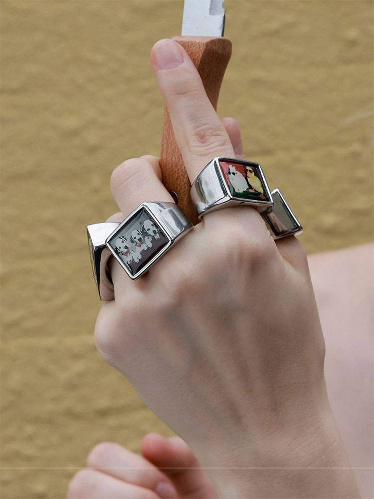 Copper Alloy Animal Photo Prin - Men Accessories Photos review and price