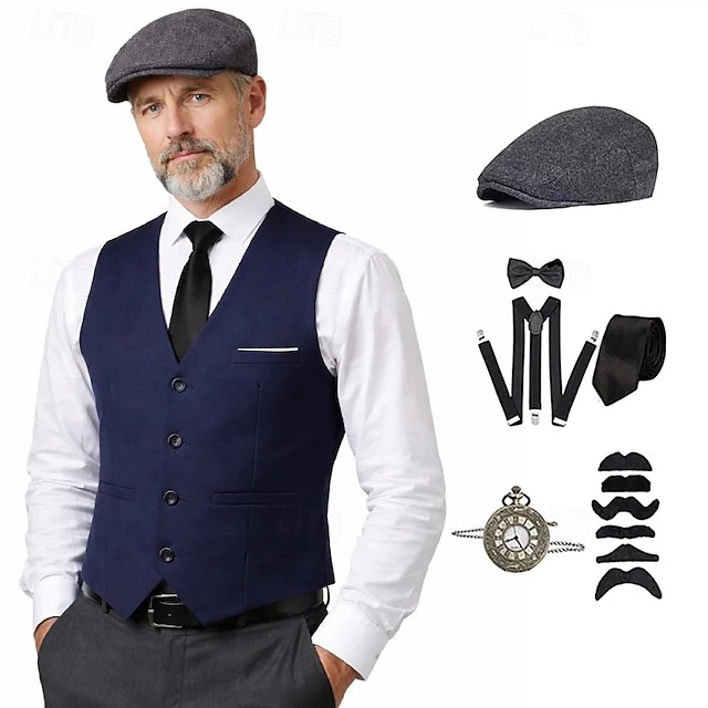 plus size Men 1920s Roaring Ga - Men'S Accessories In The 1920S review and price