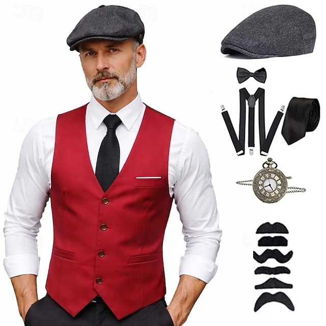 plus size Men 1920s Roaring Ga - Men'S Accessories In The 1920S review and price
