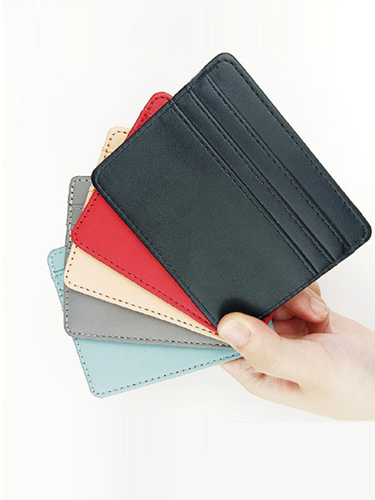 PU Leather ID Card Case - Slim - Card Case Minimalist review and price