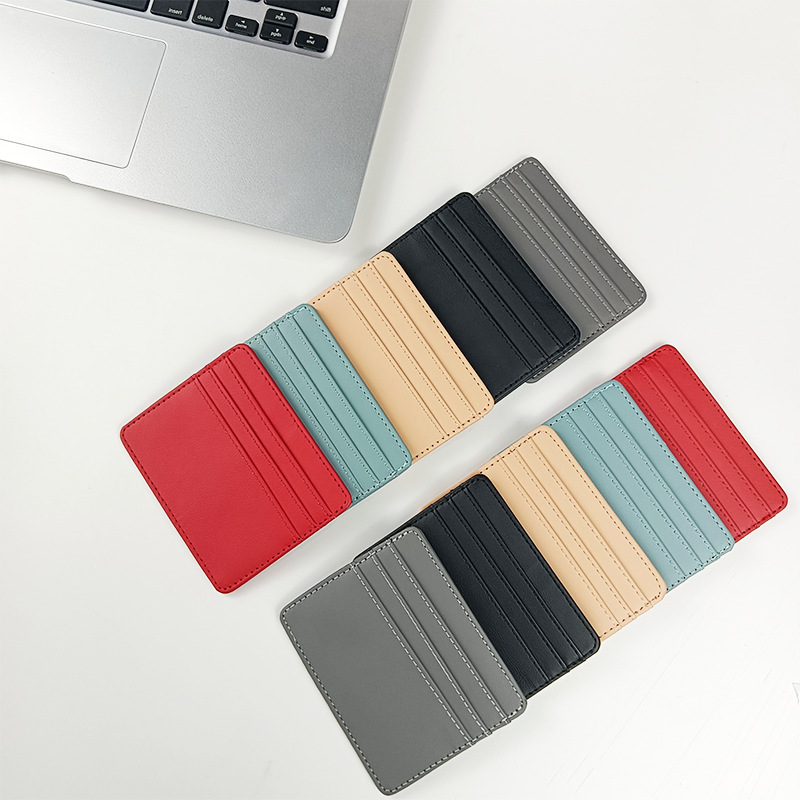 PU Leather ID Card Case - Slim - Card Case Minimalist review and price
