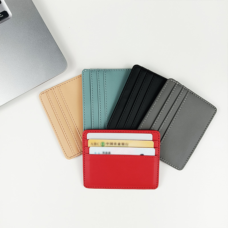 PU Leather ID Card Case - Slim - Card Case Minimalist review and price