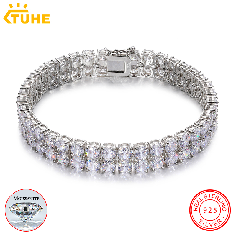 TUHE Unisex iced out Moissanit - Men Accessories Gift Box review and price