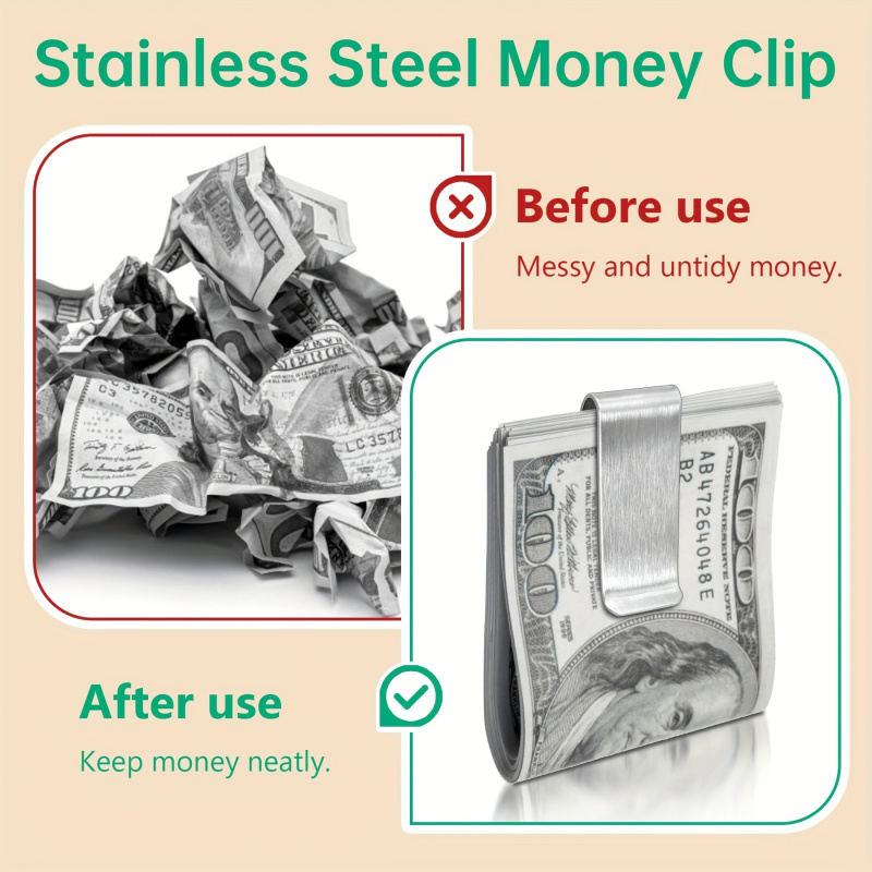 20PCS Stainless Steel Silver S - Card Case Minimalist review and price