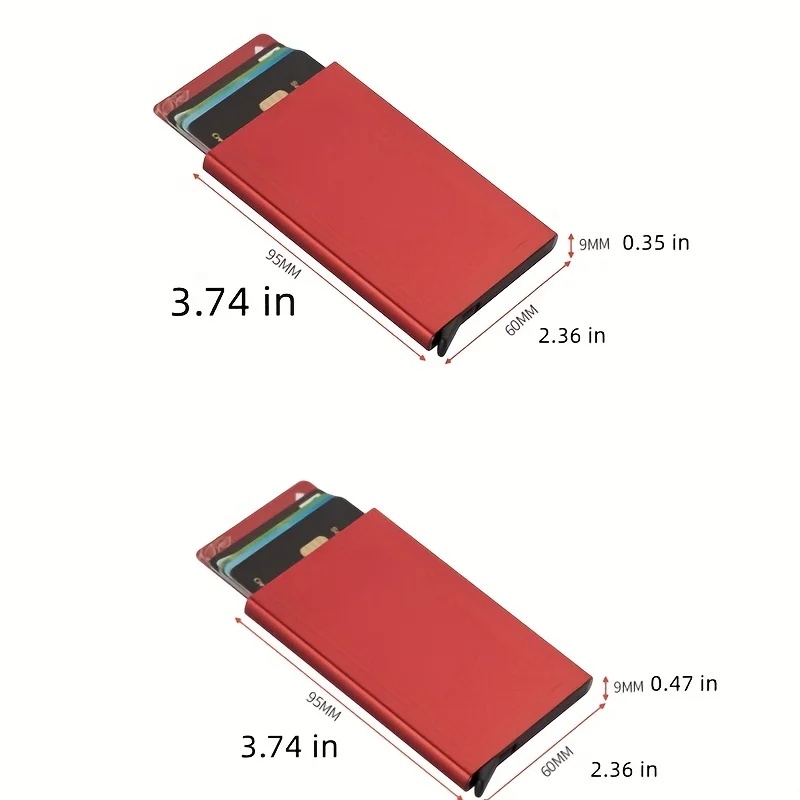 Smart Wallet Card Holder Metal - Card Case Minimalist review and price