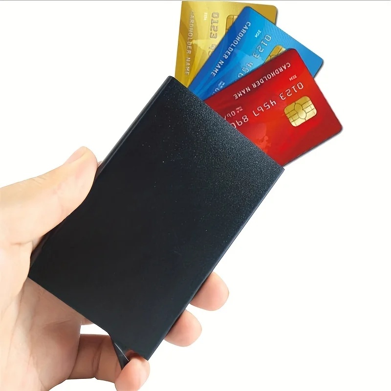 Smart Wallet Card Holder Metal - Card Case Minimalist review and price