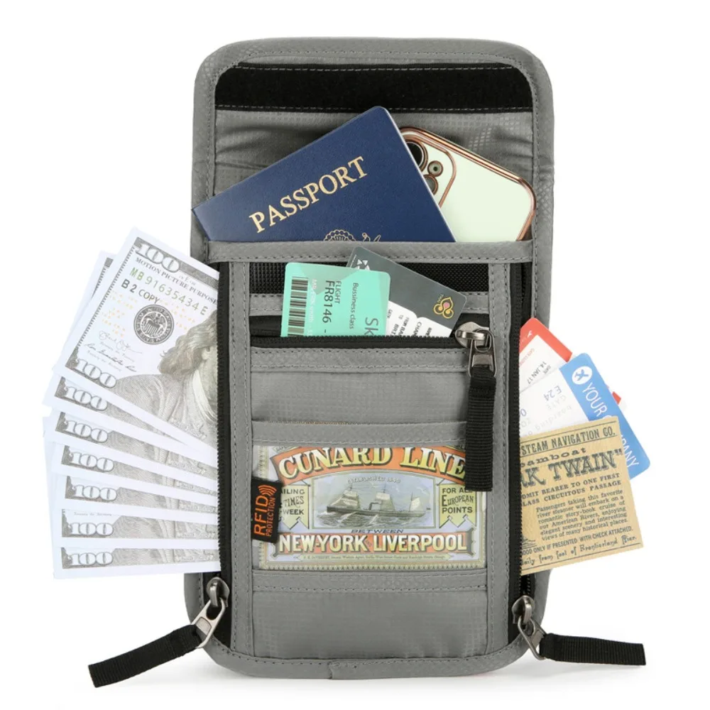 RF ID Blocking Travel Neck Wal - Men Accessories For Neck review and price