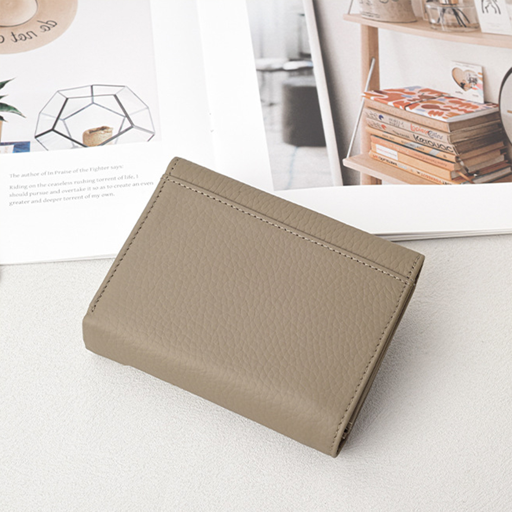 Large Capacity Lady Cowhide Wa - Bifold Leather Wallet review and price