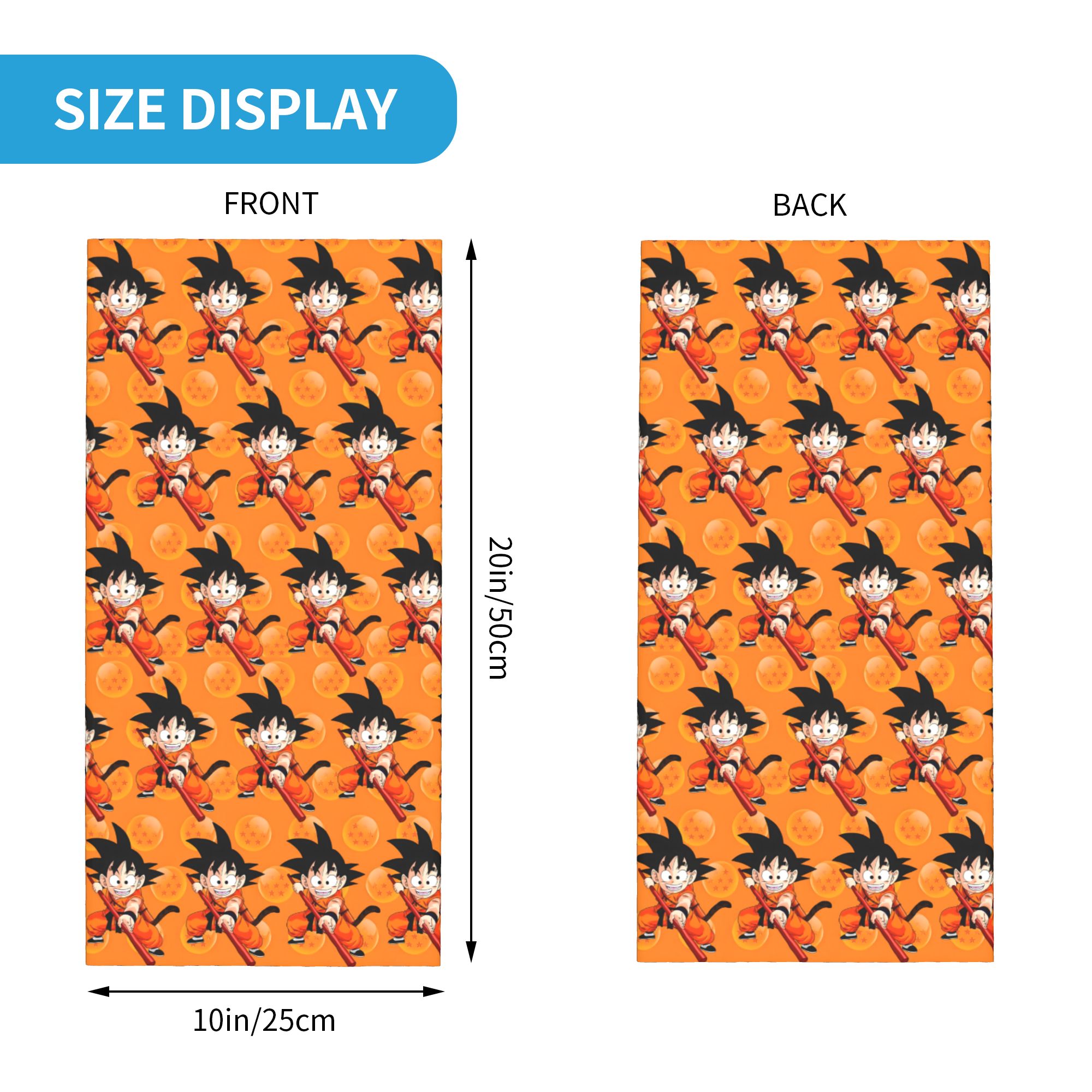 Custom Goku Anime Bandana Neck - Men Accessories For Neck review and price