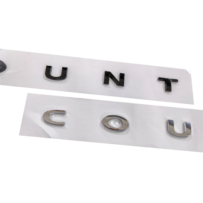 3d ABS Chrome Black Country Ma - Men Accessories Logo review and price