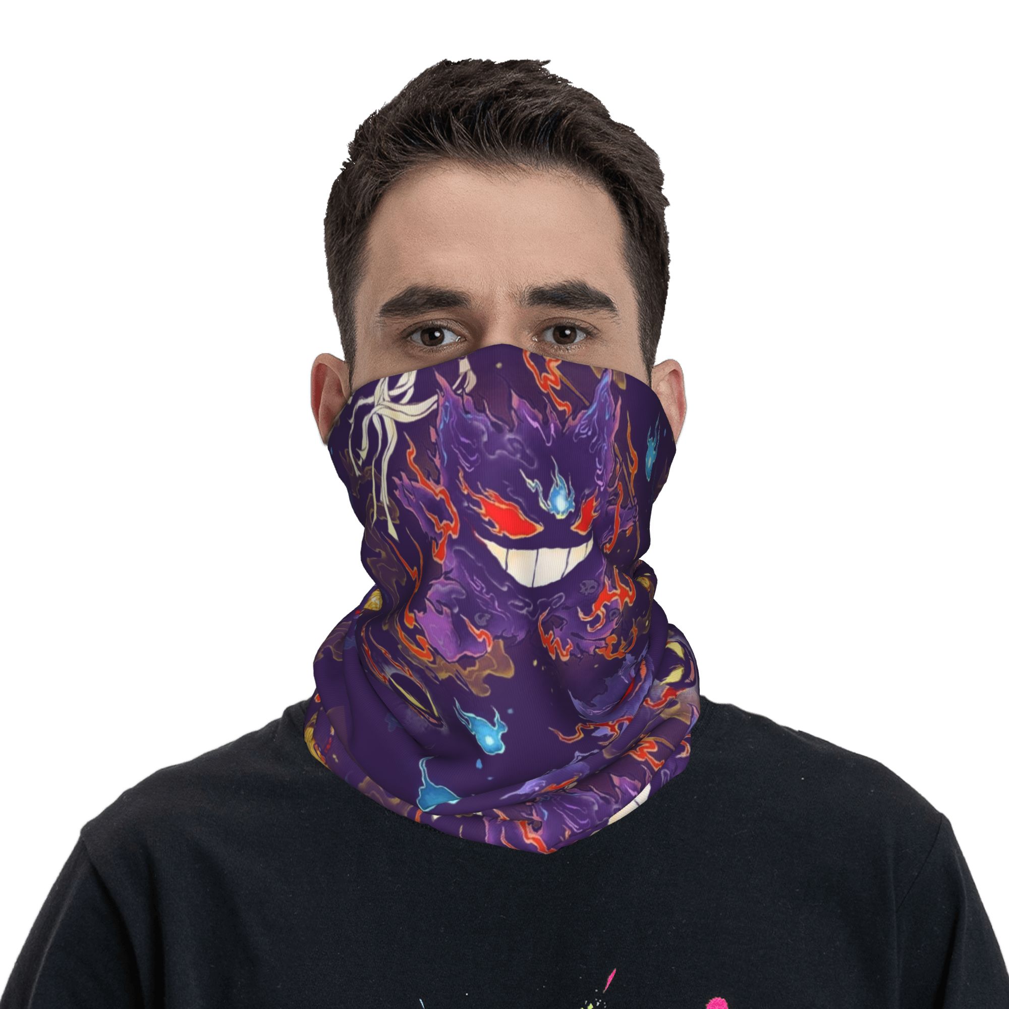 Custom Pokemoned Gengars Banda - Men Accessories For Neck review and price