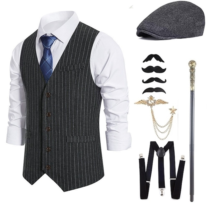 Men's Gangster Costume And Acc - Men'S Accessories In The 1920S review and price