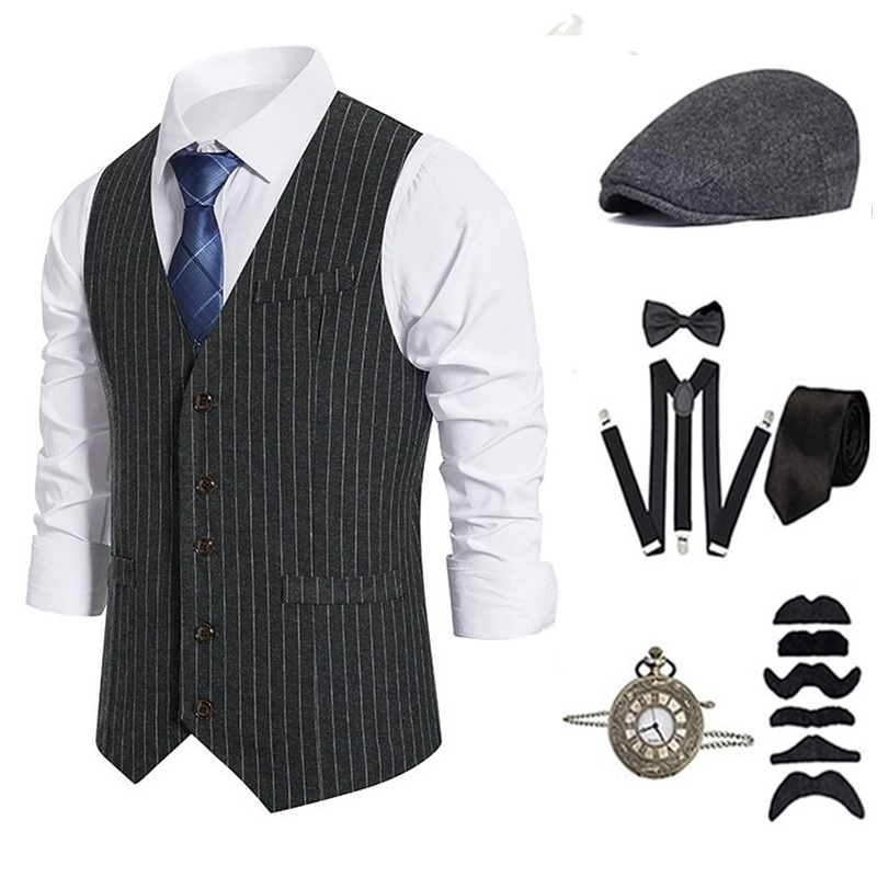 Men's Gangster Costume And Acc - Men'S Accessories In The 1920S review and price