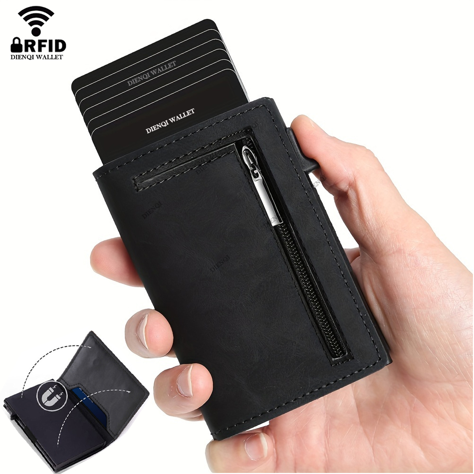 Luxury Brand RFID Credit Card  - Card Case Minimalist review and price