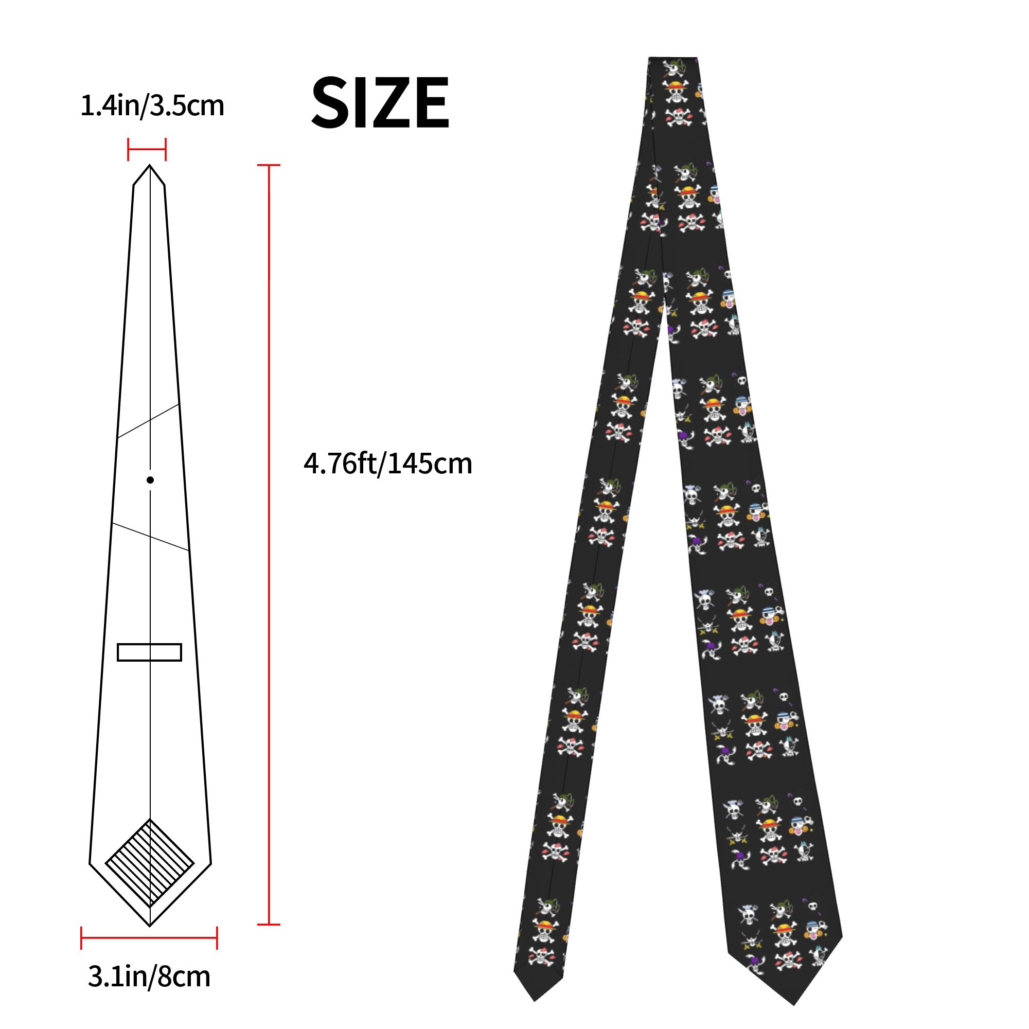 Necktie One Pirate Flag Logo P - Men Accessories Logo review and price