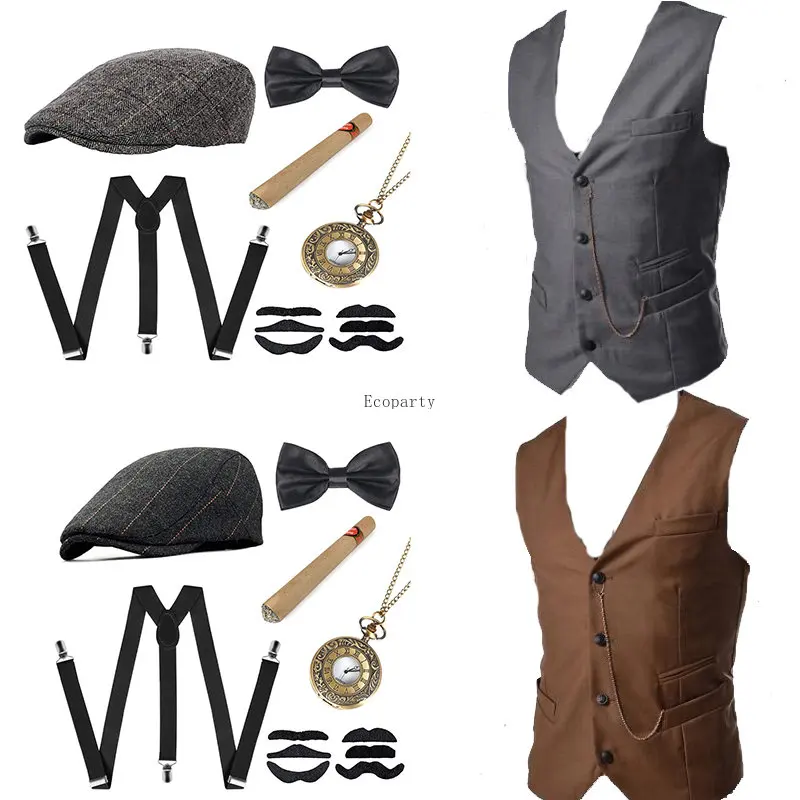 Men's Gangster Costume And Acc - Men'S Accessories In The 1920S review and price