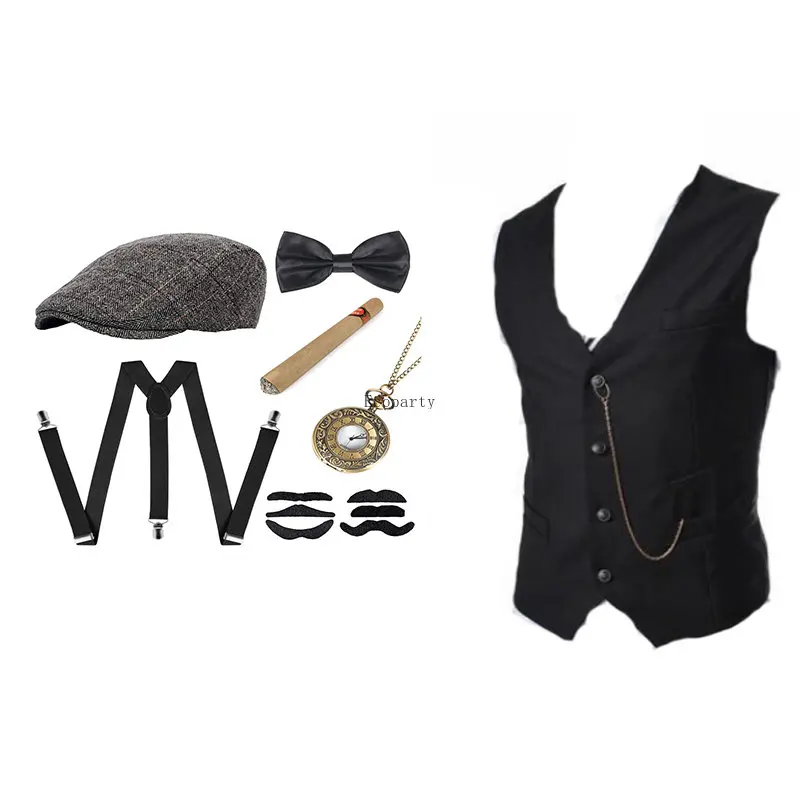 Men's Gangster Costume And Acc - Men'S Accessories In The 1920S review and price