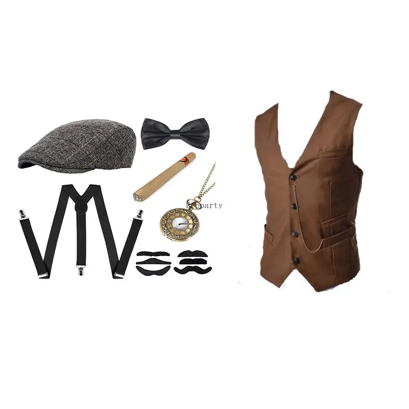 Men's Gangster Costume And Acc - Men'S Accessories In The 1920S review and price