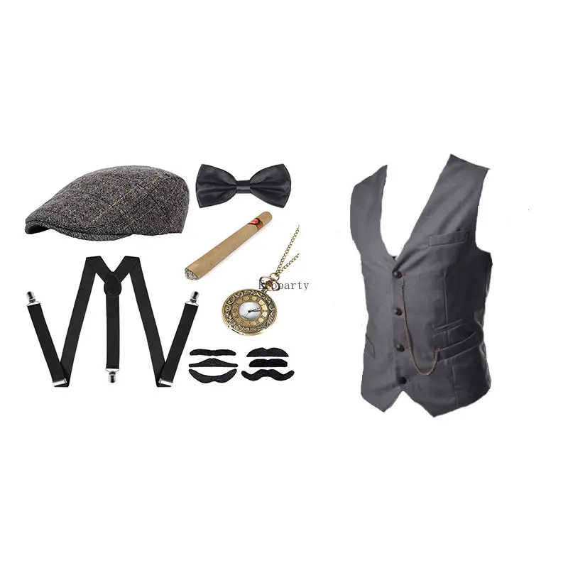 Men's Gangster Costume And Acc - Men'S Accessories In The 1920S review and price