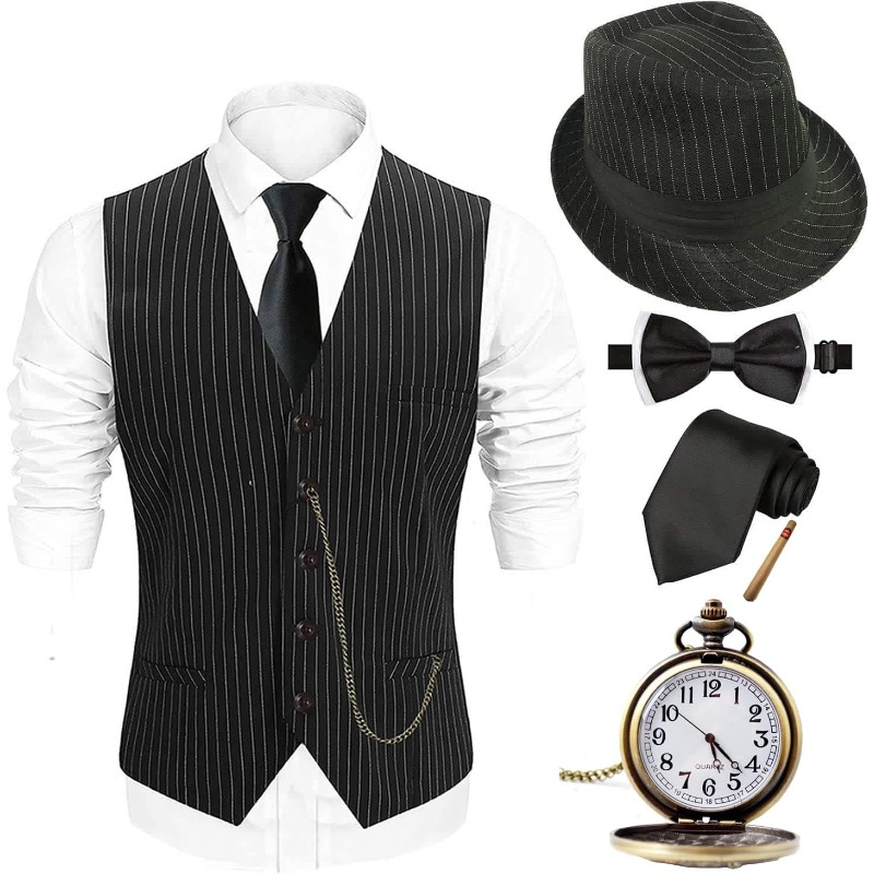 Halloween 1920s Mens Costume 2 - Men'S Accessories In The 1920S review and price